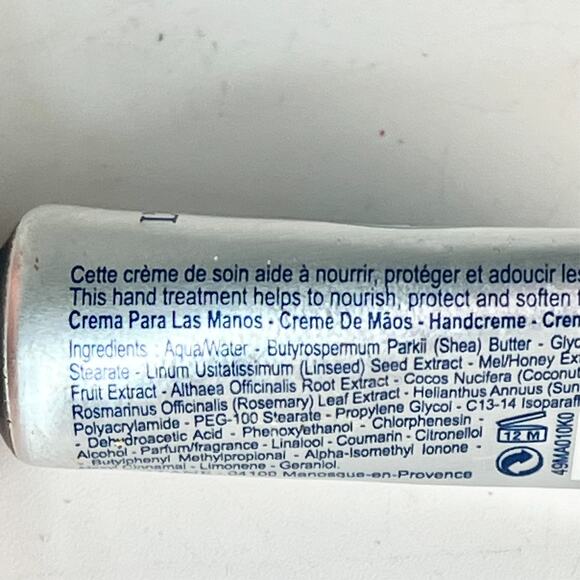 L'Occitane Creme Mains Dry Skin Hand Cream Shea France Travel .3 fl oz 10ml New - Picture 5 of 6